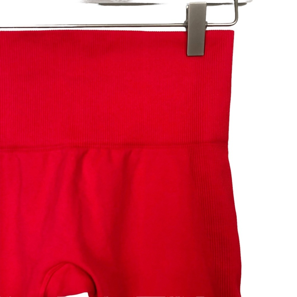 TLA by Morgan Stewart Sport Red Leggings - Picture 2 of 10